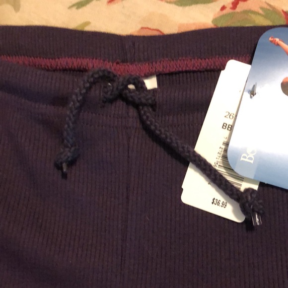 Vtg CHAMPION Size Large Body Balance Dance Pull-On Ribbed Eggplant USA Made NEW - Picture 9 of 15